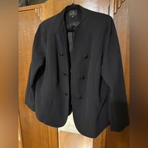 Worthington Black Open Front Blazer, 18W